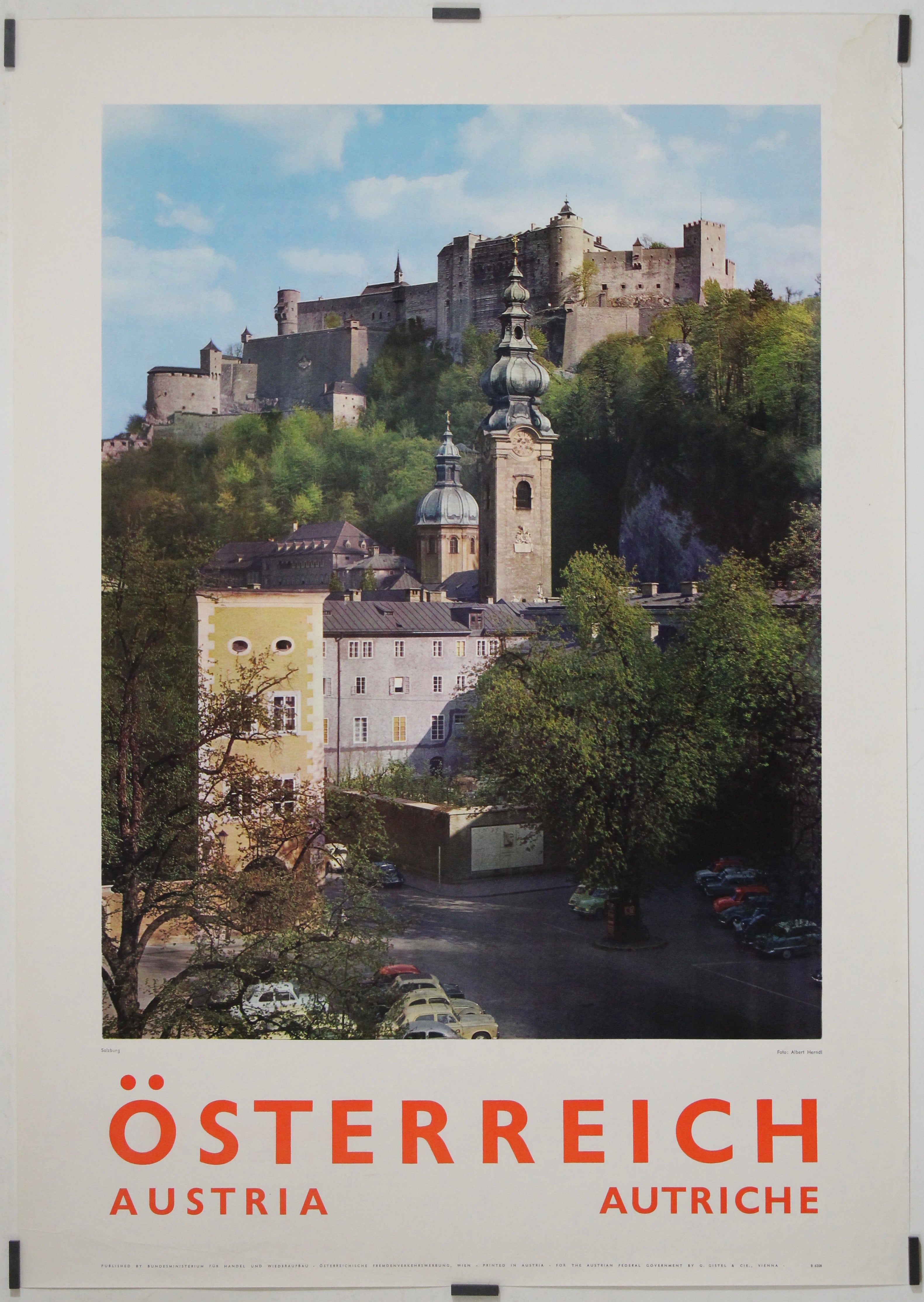 芸術写真  Herndl art poster Austria Osterreich Salzburg 