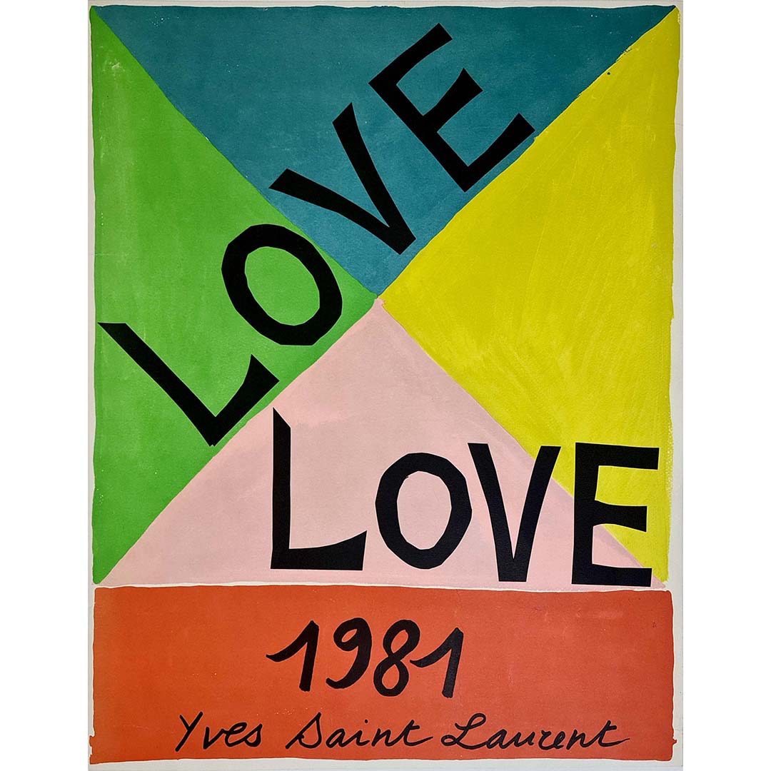 Love Yves Saint Laurent 1981 – Galerie 1881
