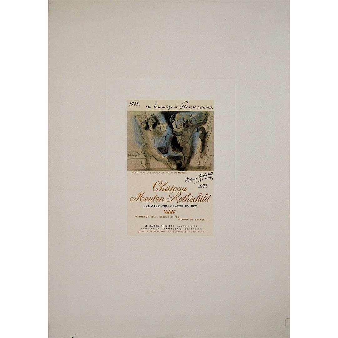Chateau Mouton Rothschild 1973 – Galerie 1881