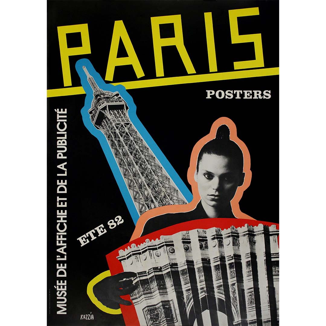 Paris Ete 1982 PF（ラッツィア）アートポスター Paris Ete 1982 PF（ラッツィア）アートポスター 女の子向け