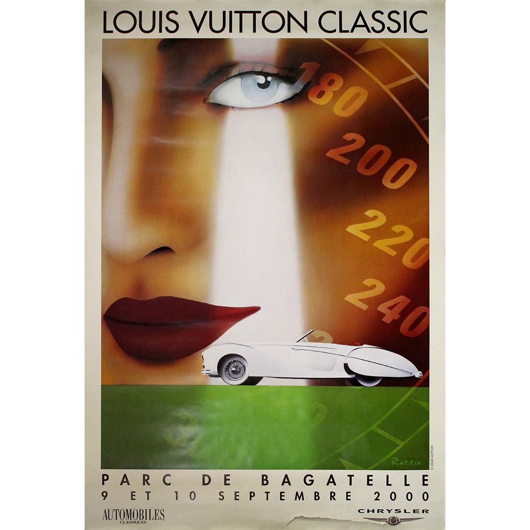 Louis Vuitton classic 2000, Original Poster, Affiche Originale