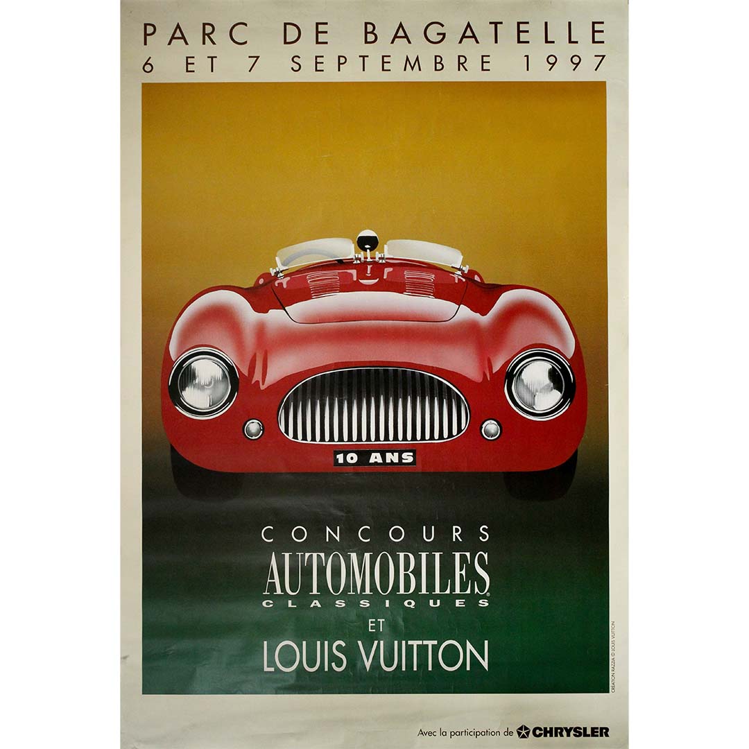 Concours automobiles classiques et Louis Vuitton 1997, Original