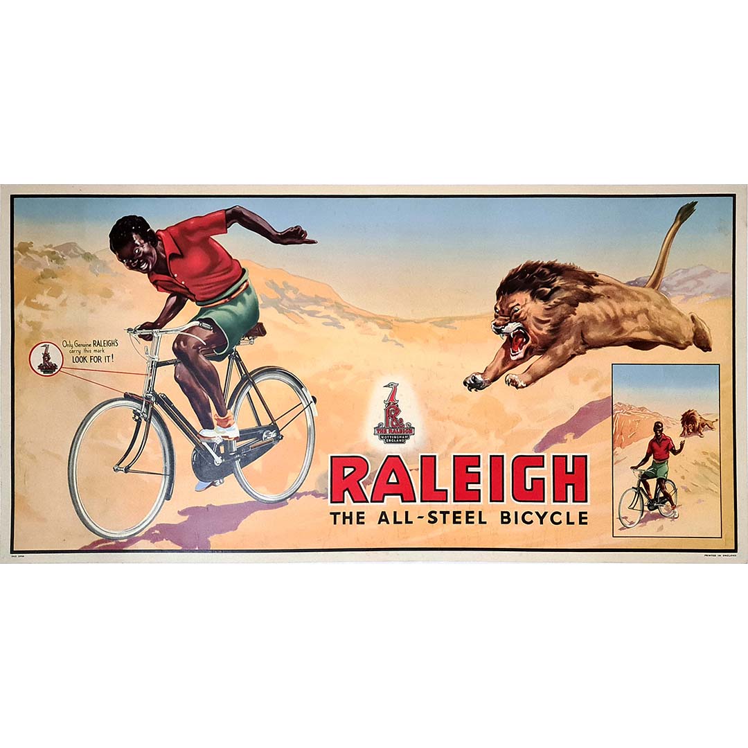 vintage raleigh all steel bicycle