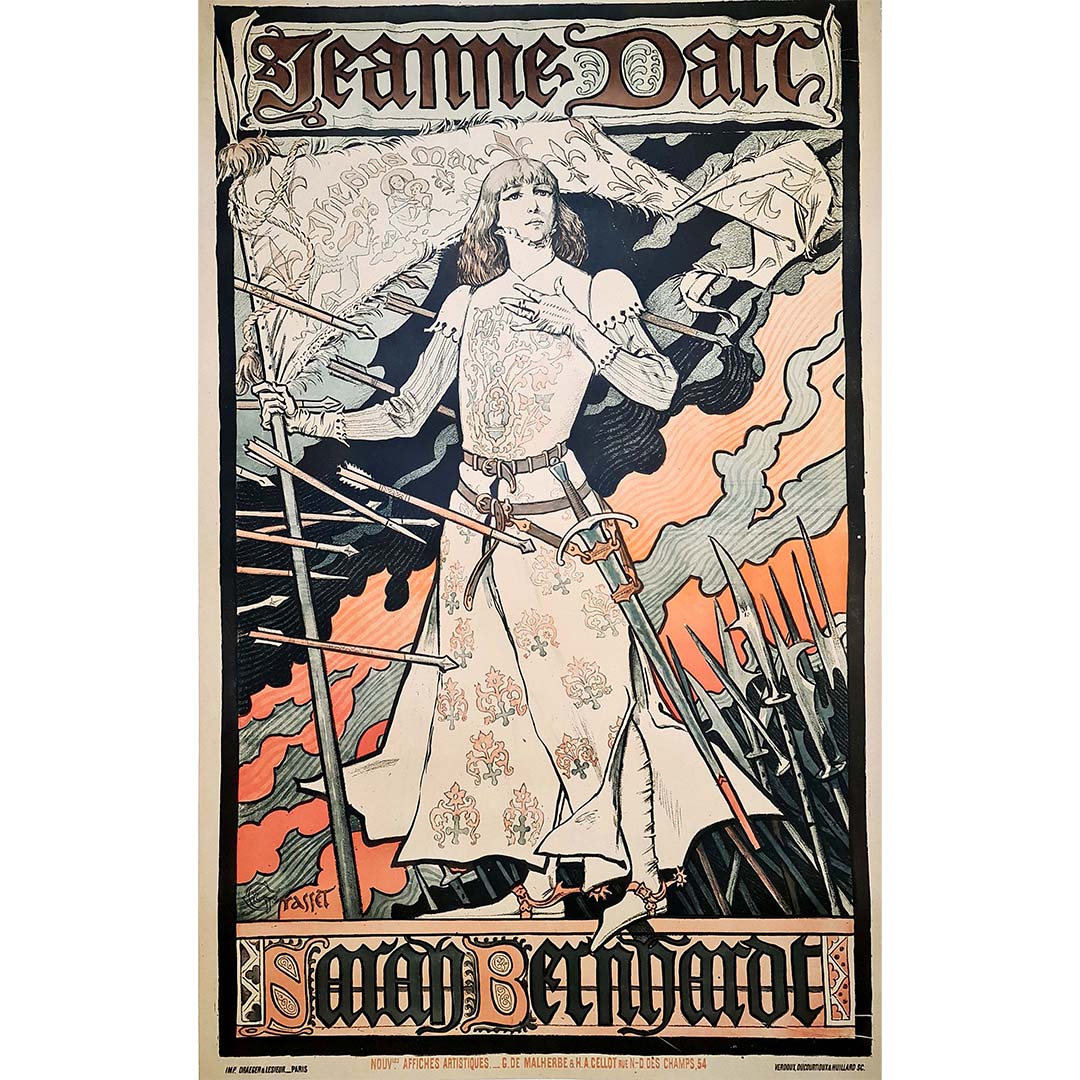 Jeanne d'Arc Sarah Bernhardt 1894 – Galerie 1881