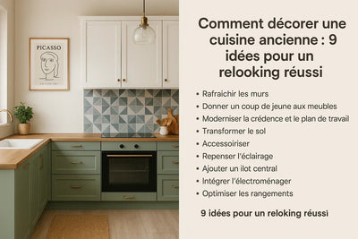 Comment décorer une cuisine ancienne : 9 idées pour un relooking réussi