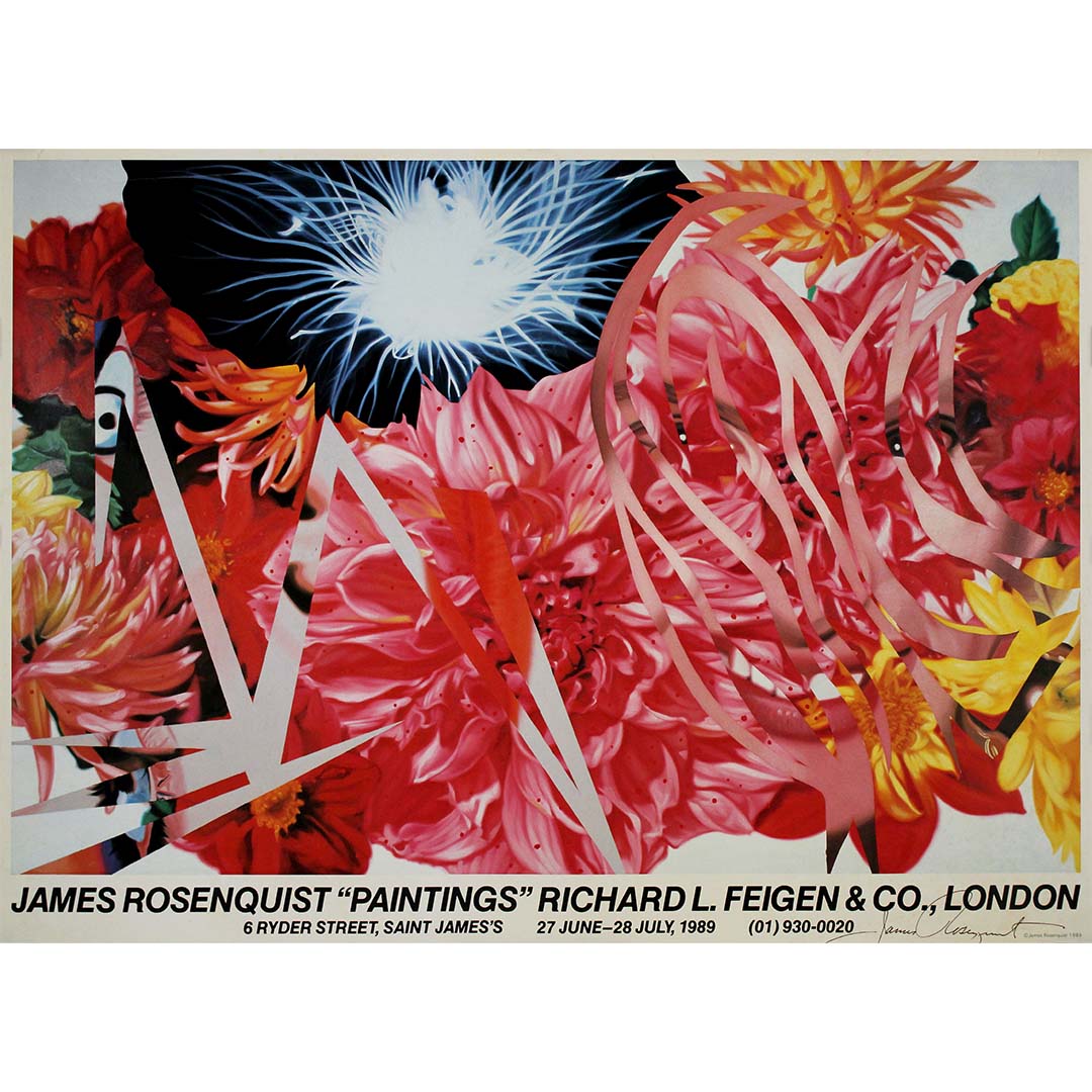 Paintings, Richard L. Feigen & Co 1989, Rosenquist James, Original ...