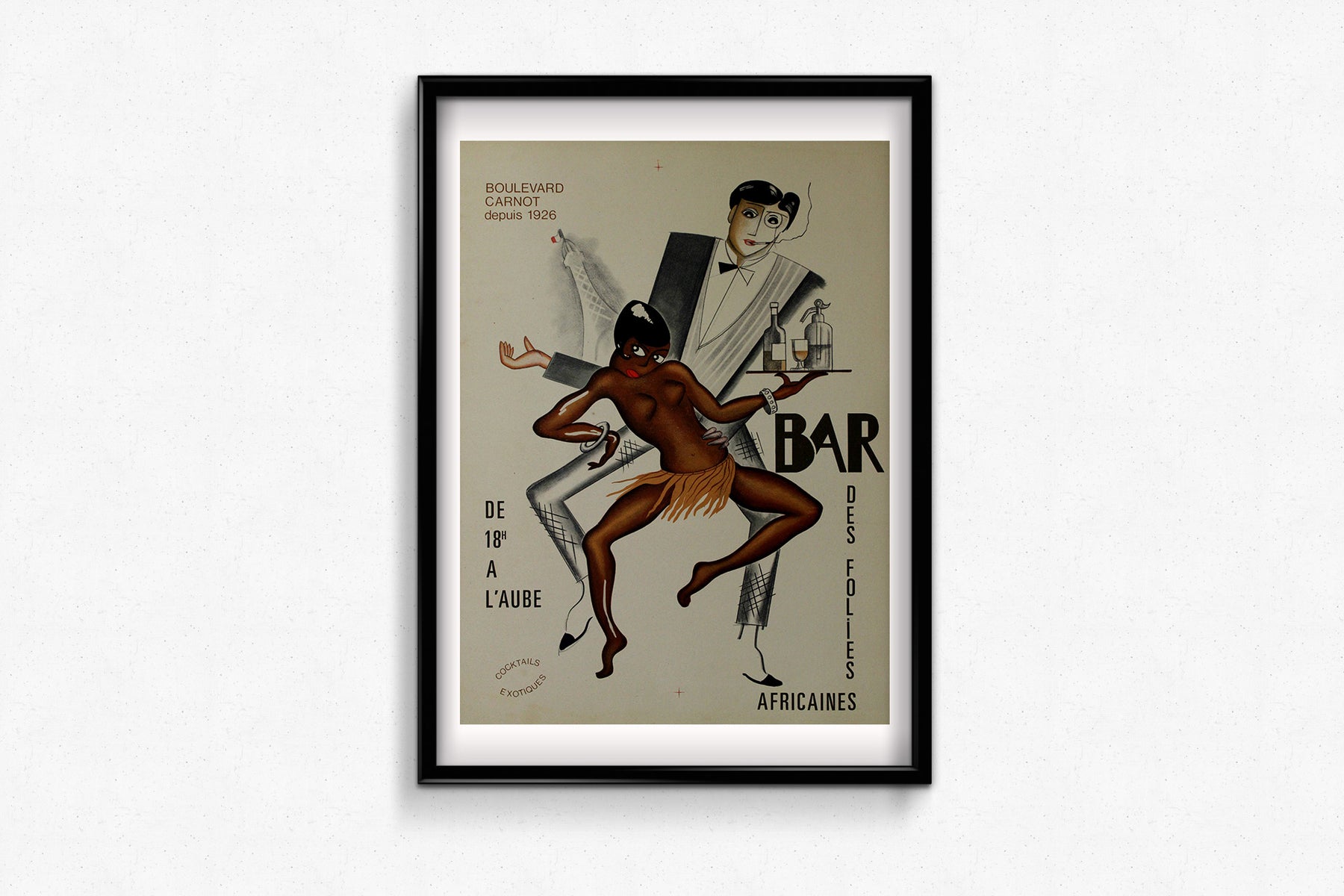 Affiche Josephine Baker 3 - Affiche Vintage Affiche Josephine Baker 3 - Affiche Vintage