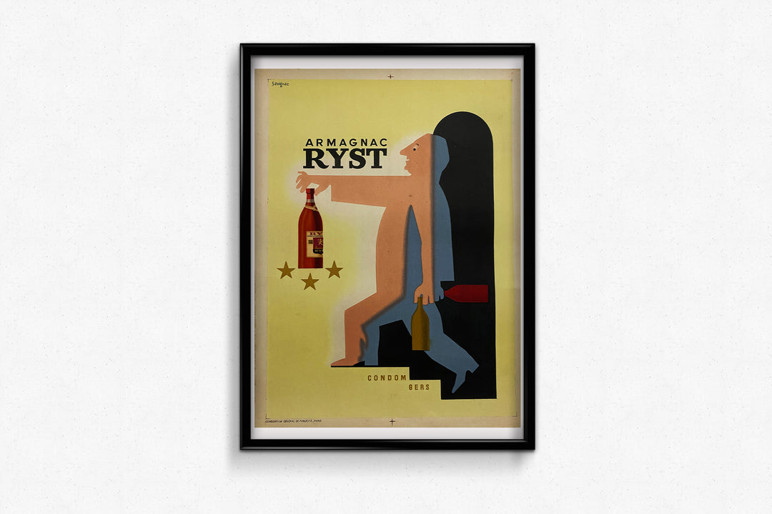 Armagnac Ryst 1943, Original poster – Galerie 1881