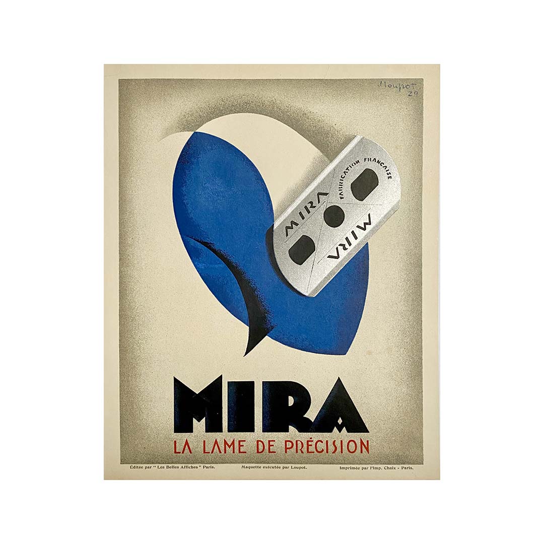 ＊希少品Charles LOUPOT DOP フランス30s Tin Plate 希少品Charles LOUPOT DOP フランス30s Tin Plate 希少品Charles