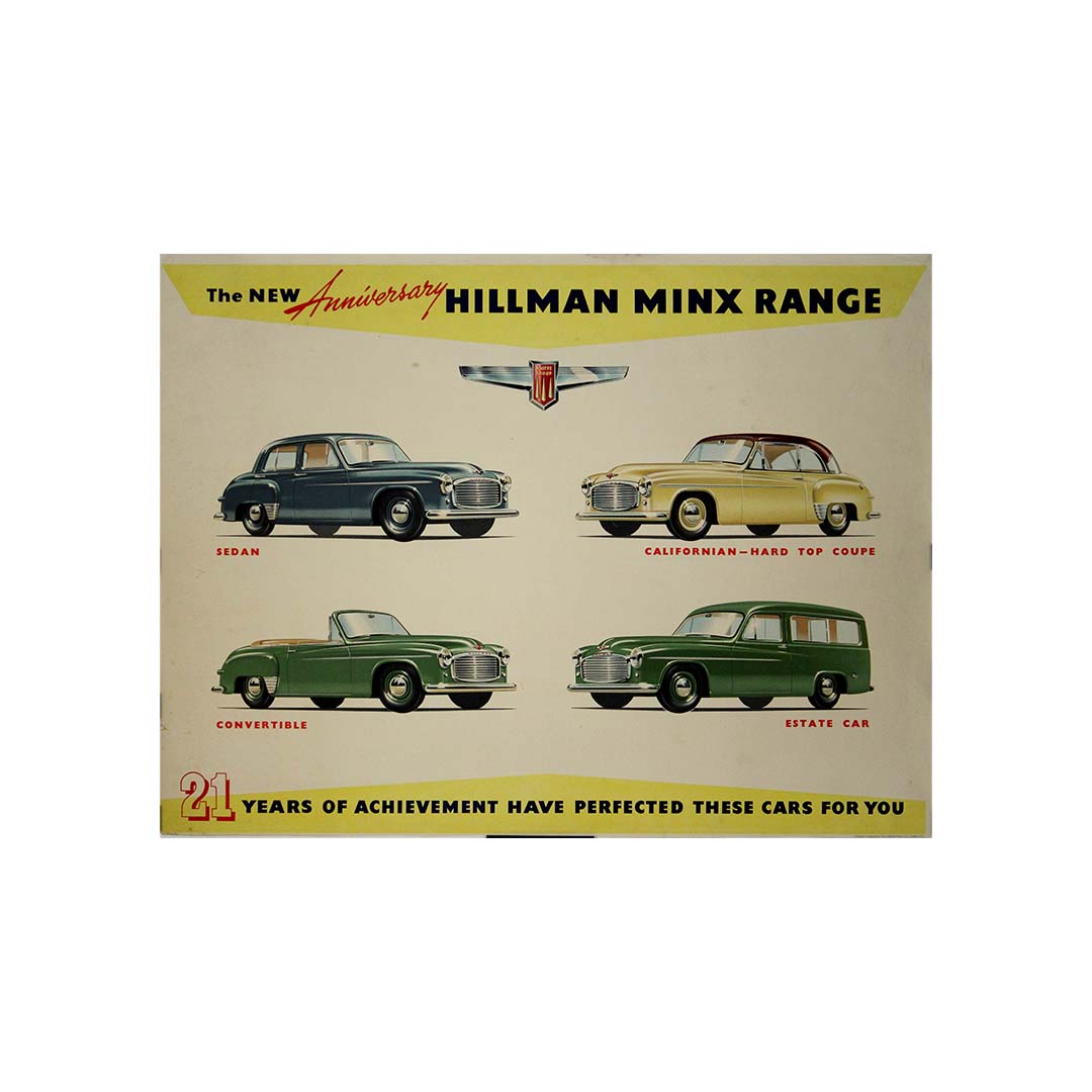 Hillman minx Range Circa 1950 – Galerie 1881