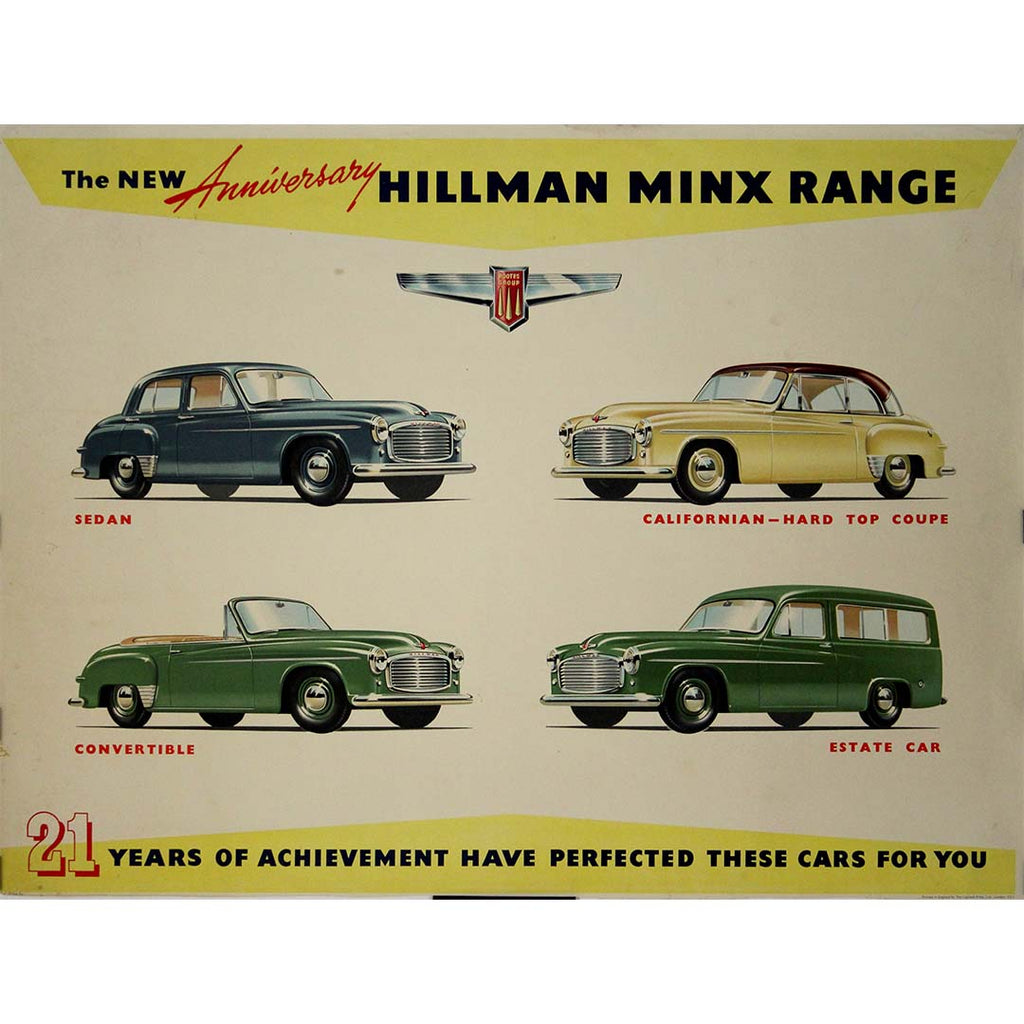 Hillman minx Range Circa 1950 – Galerie 1881