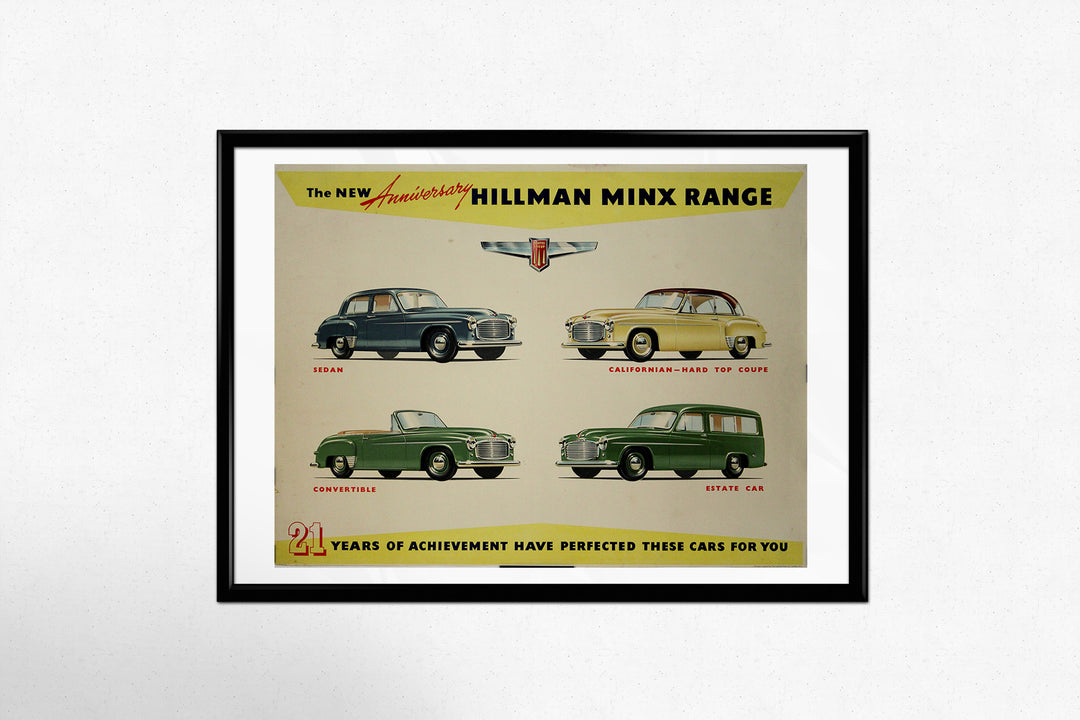 Hillman minx Range Circa 1950 – Galerie 1881