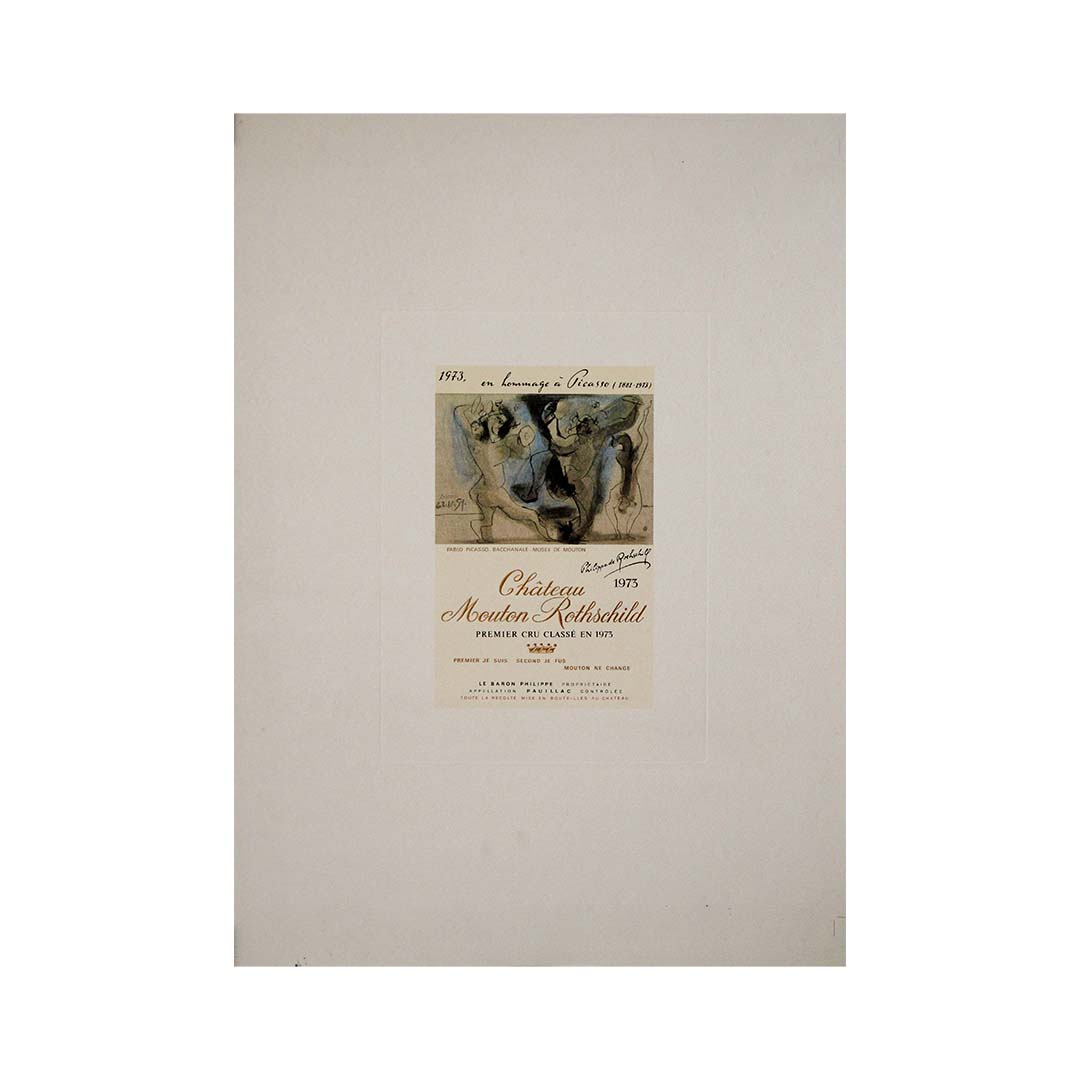 Chateau Mouton Rothschild 1973 – Galerie 1881