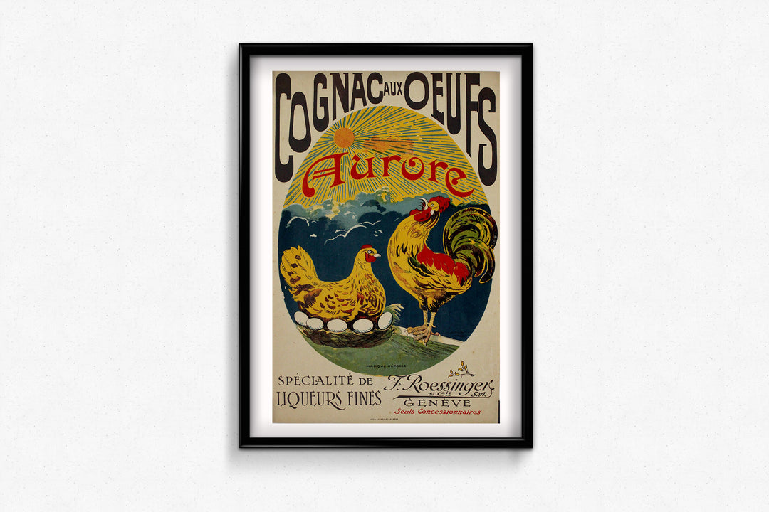 Cognac aux oeufs - Aurore 1921, Gautolai, Original Poster, Affiche