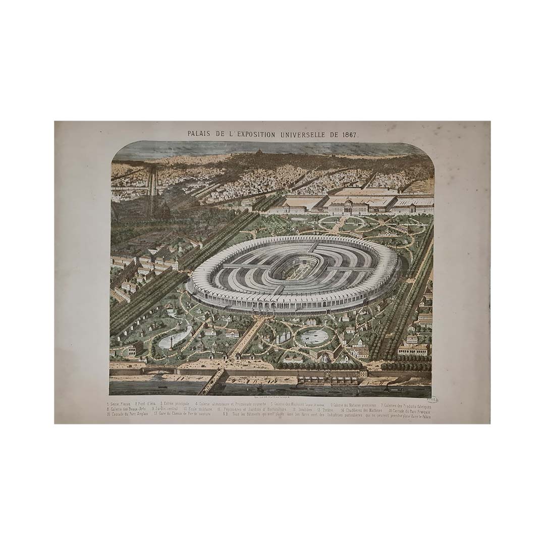 Palais de l'Exposition Universelle Paris 1867 – Galerie 1881