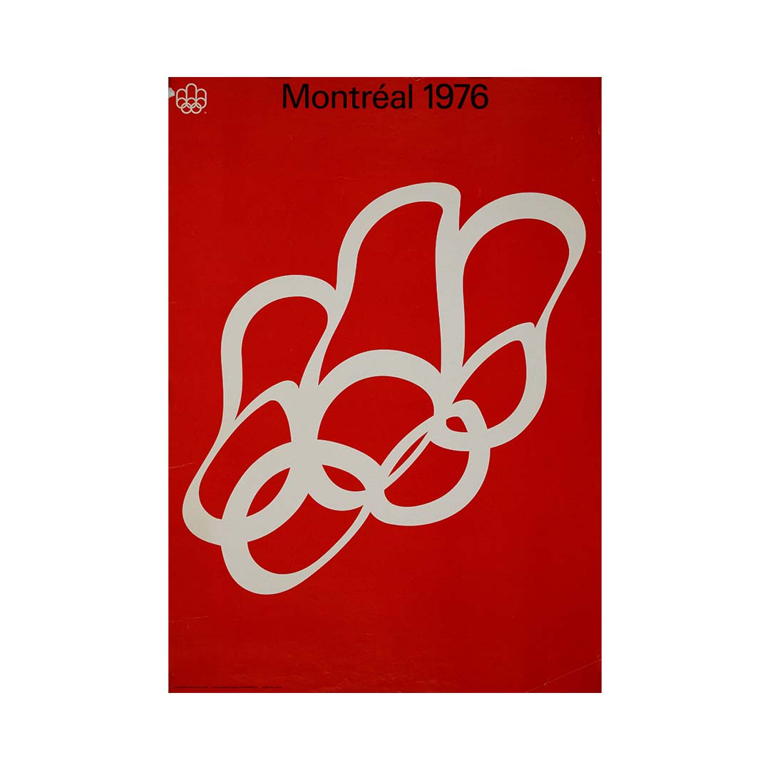 Patch Et Carte D'info – Jeux Olympiques Montréal 1976 (collection Vintage)