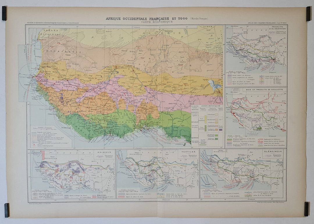 Afrique Occidentale française et Togo 1937, Hausermann A