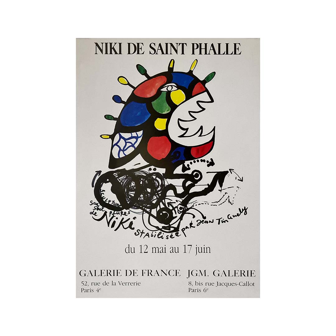 Niki stabilisée par Jean Tinguely 1983 – Galerie 1881