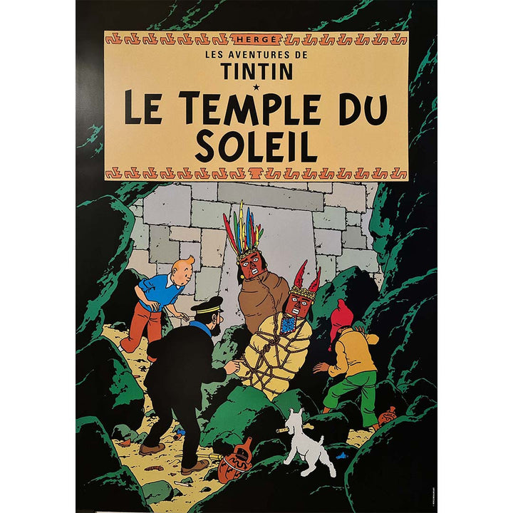 Sculpture Tintin – Dupont & Dupond (Le Temple Du Soleil) – Pixi 1995 – Édition Limitée