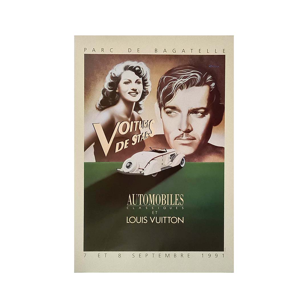 Automobiles classiques et Louis Vuitton - Clark Gable 1991, Razzia