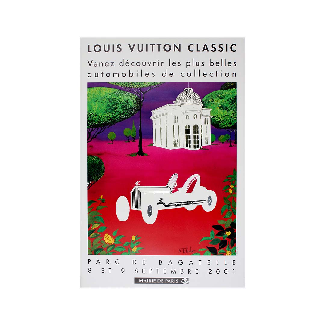 Louis Vuitton classic 2001, Toledo R., Original poster, Affiche