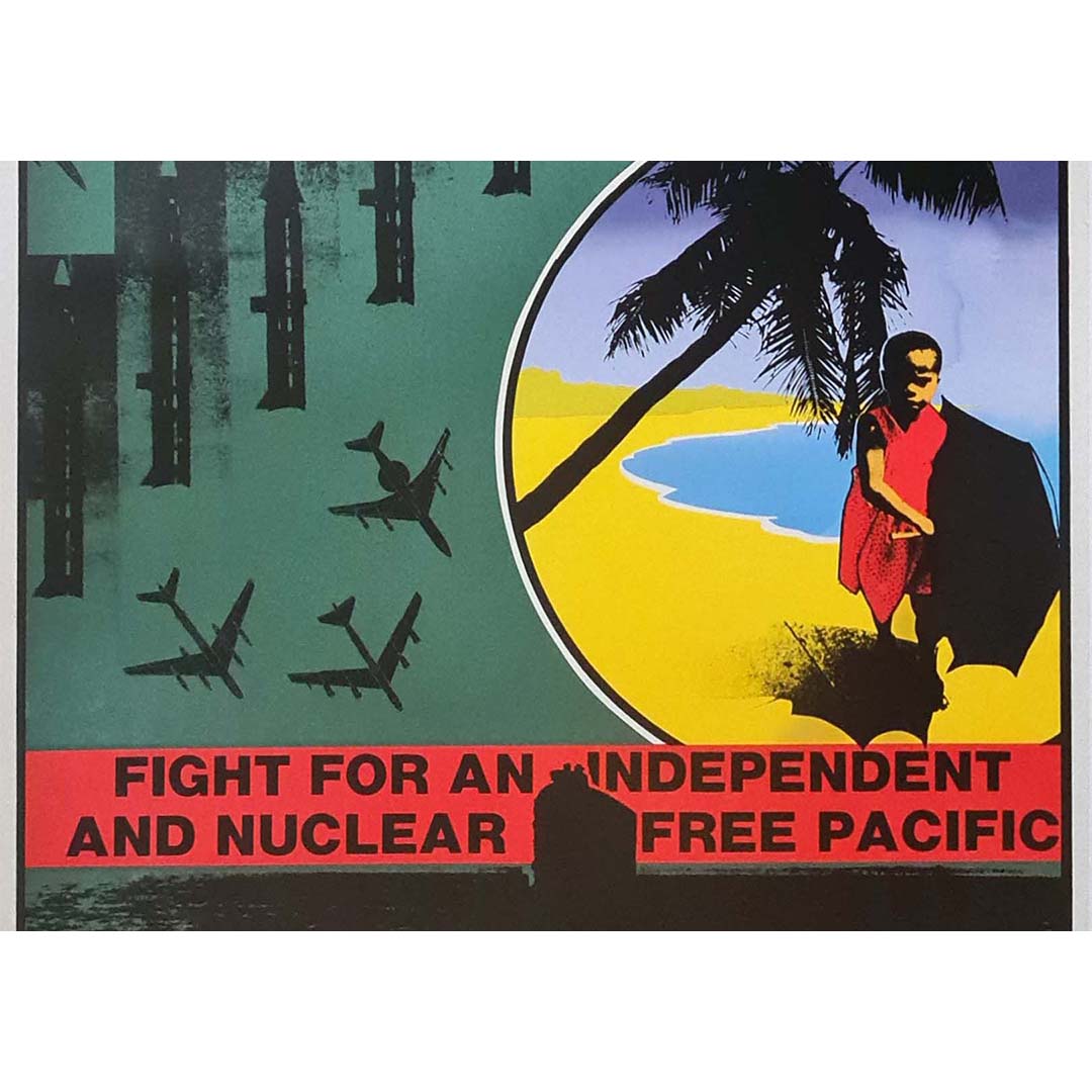 Fight for an independent and nuclear free Pacific Circa 1980