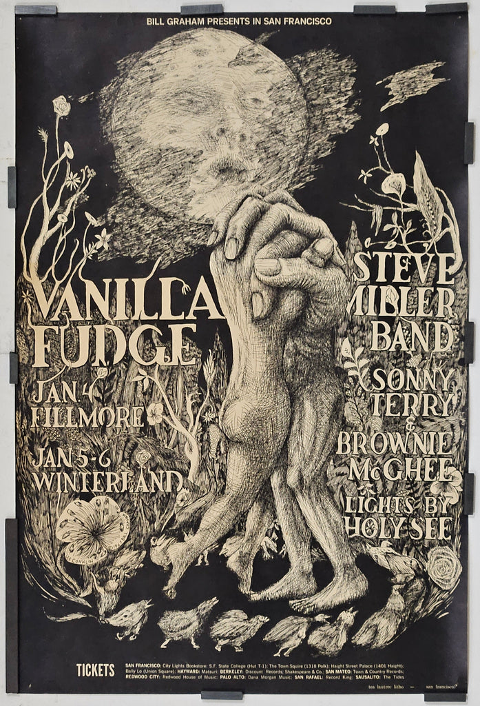 Vanilla Fudge - Steve Miller Band 1967, Conklin Lee, Original