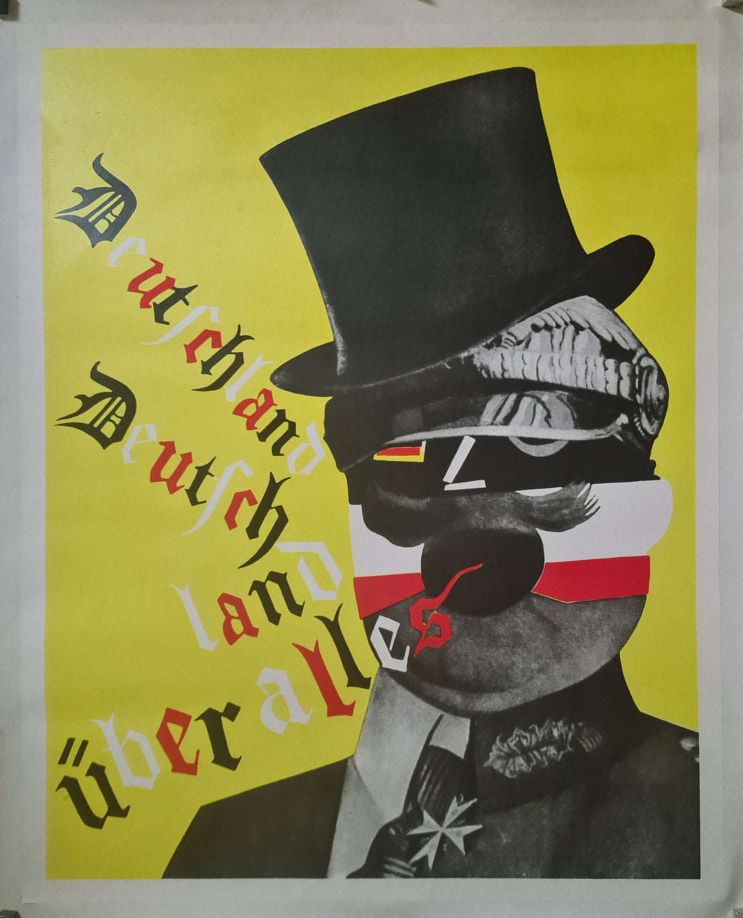油彩画 Ein Gruß aus Deutschland 1982 Deutschland Deutschland Über Alles (1891-1968), Heartfield John