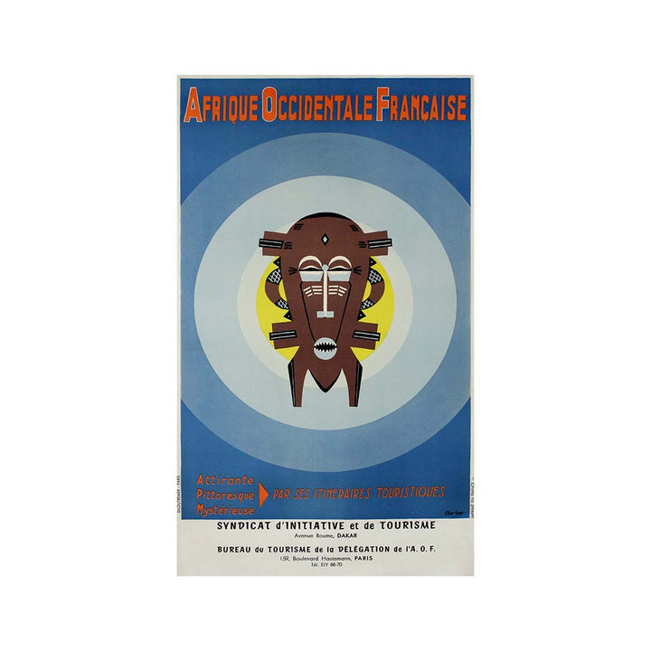 Afrique Occidentale Française 1951, Charlas, Original Poster