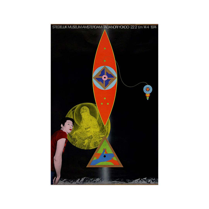 Stedelijk Museum Amsterdam 1974, Tadanori Yokoo, Original Poster