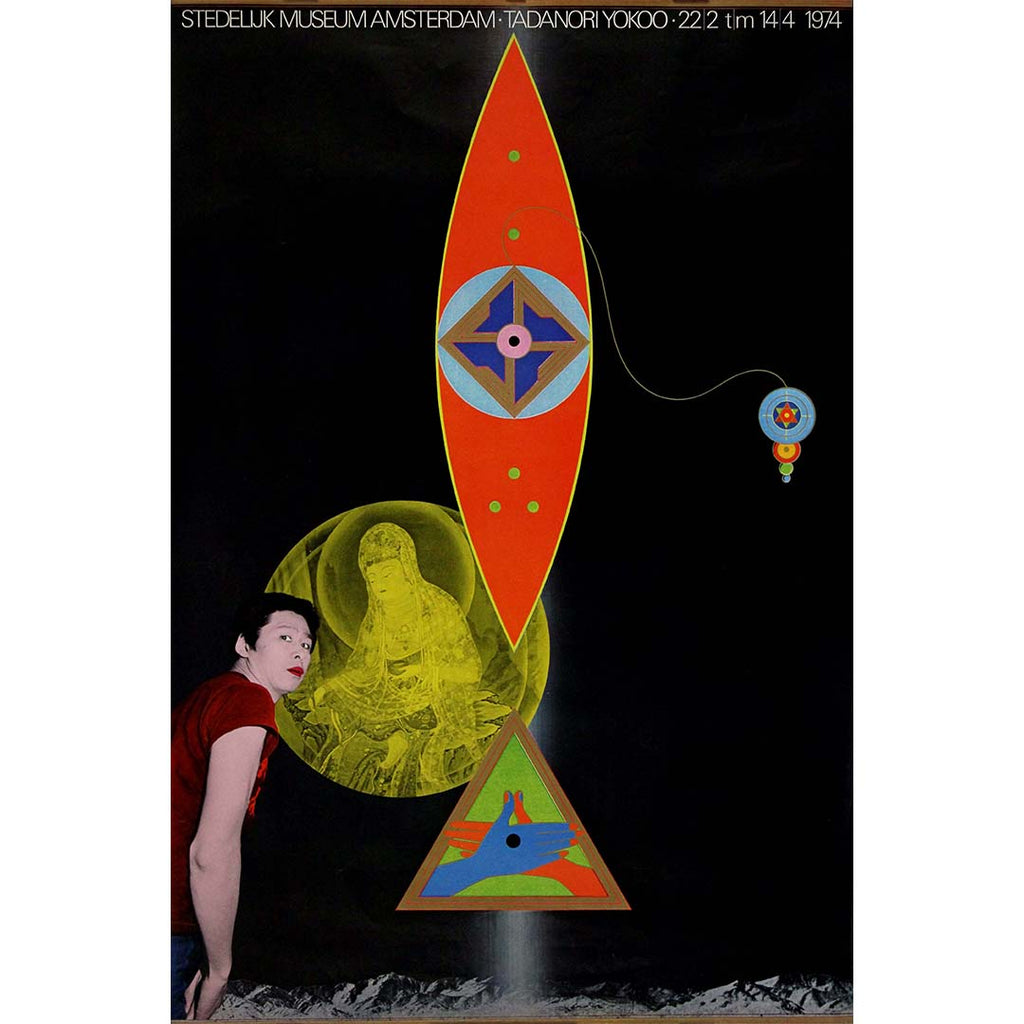 Stedelijk Museum Amsterdam 1974, Tadanori Yokoo, Original Poster