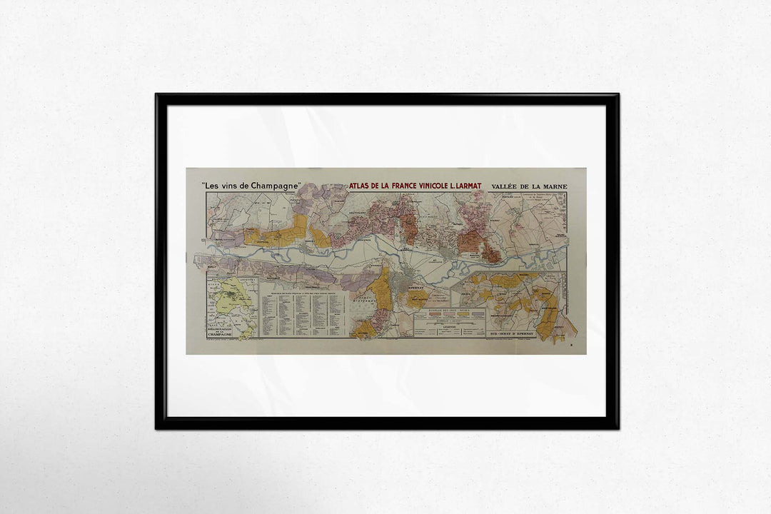 Tirage Photo Albuminé Vintage "Vue De La Marne à La Varenne" Vers 1890 - Format 12x17 Cm, Référence CL0753