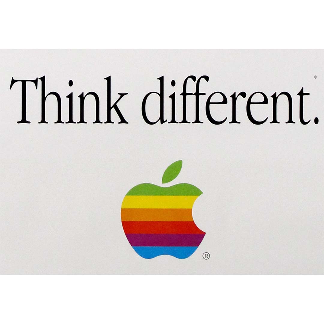 Apple think first think fast think different 1998, , Original