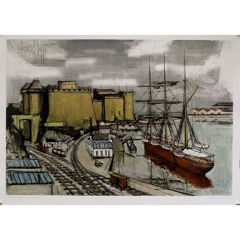 ベルナール・ビュッフェ、Le Havre,le bassin de commer