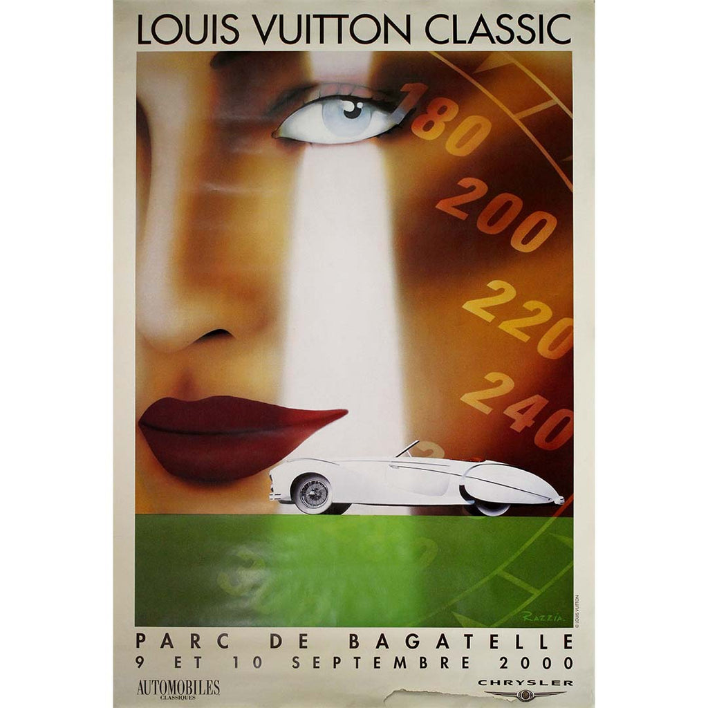 Louis Vuitton classic 2000, Original Poster, Affiche Originale