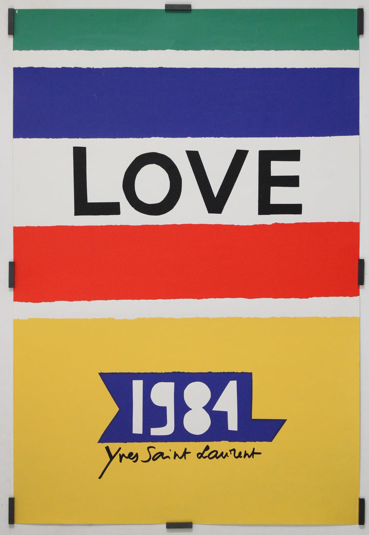 Amour 1984, Affiche Originale, Affiche Originale – Galerie 1881