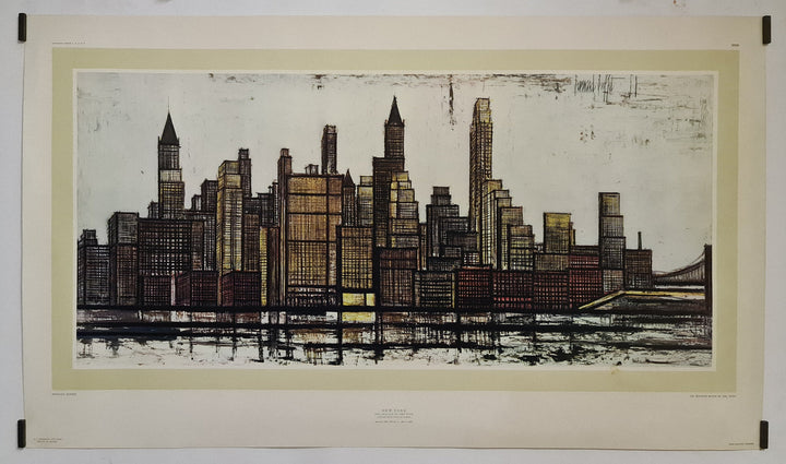 ベルナール・ビュッフェ,NEW YORK-Empire State Buildi ベルナールビュッフェNEW YORK-Empire State Building - メルカリ