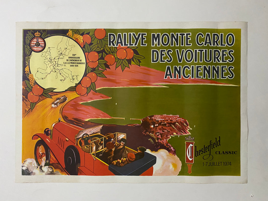 AFFICHE 26ÈME RALLYE MONTE CARLO HISTORIQUE 2024 EUR 10,00 - FR AFFICHE 26ÈME RALLYE MONTE CARLO HISTORIQUE 2024 EUR 10,00 - FR