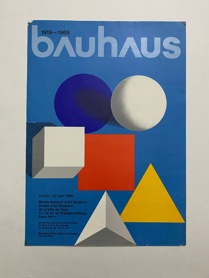 Burkhart Beyerle - Original Woodcut Exhibtion Poster - 2024 1969