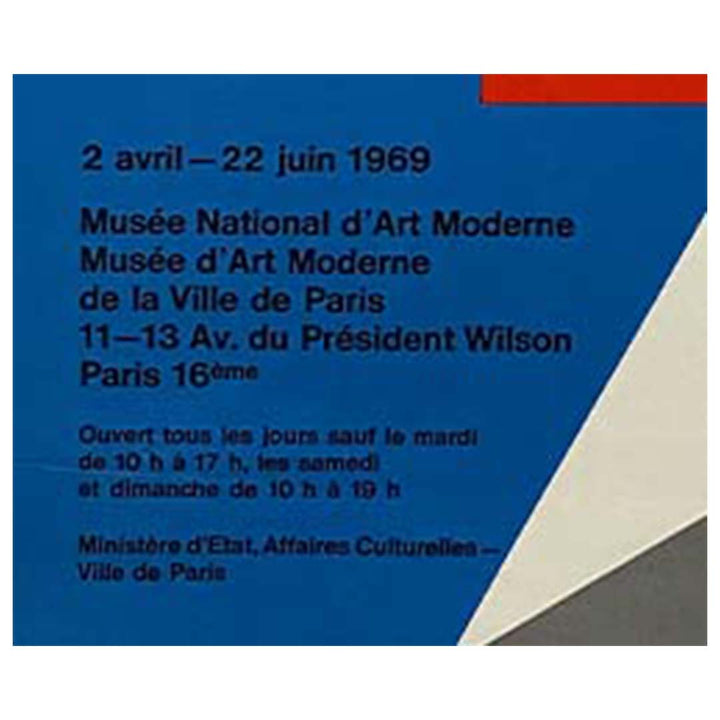 Bauhaus 1969, Original poster – Galerie 1881