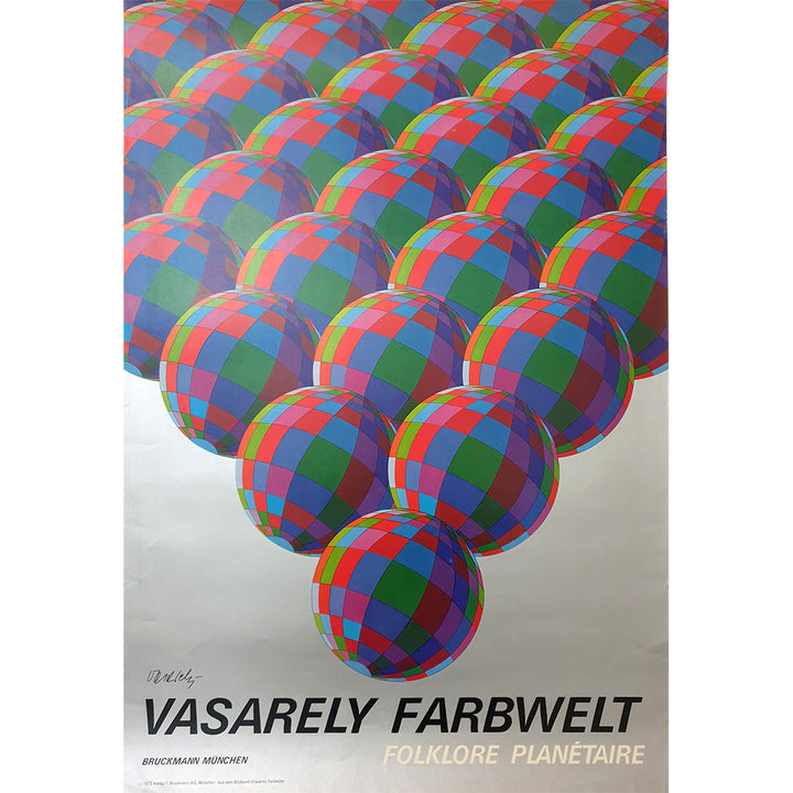洋書/VASARELY FOLKLORE PLANETAIRE FARBWELT Victor Vasarely: Folklore Planetaire, Farbwelt, Planetary