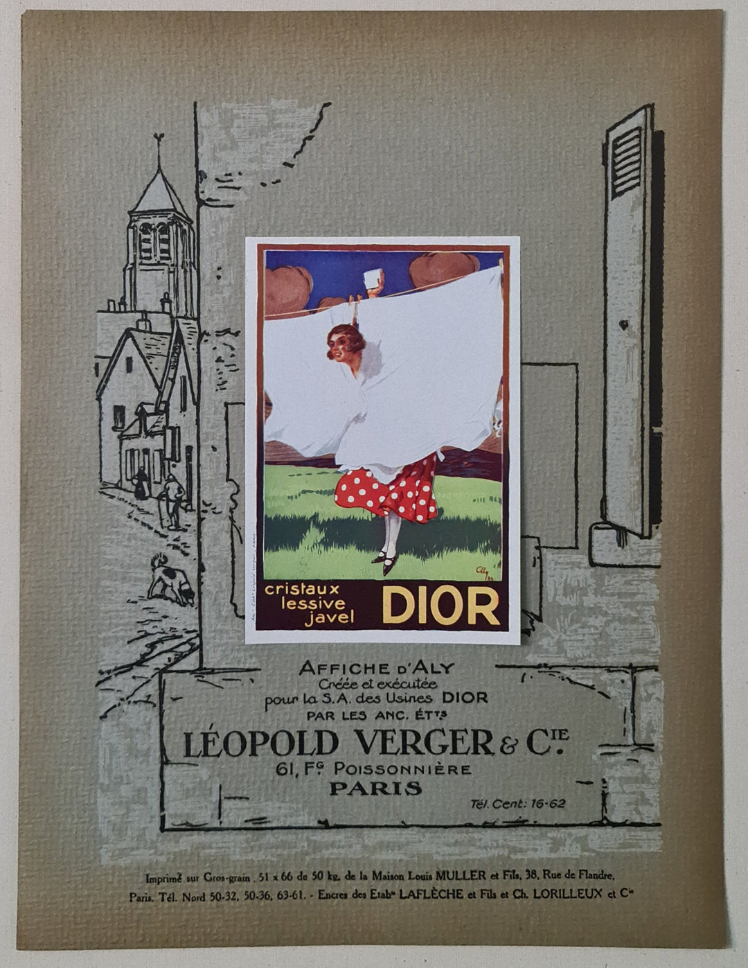 Cristaux lessive javel Dior 1924 – Galerie 1881