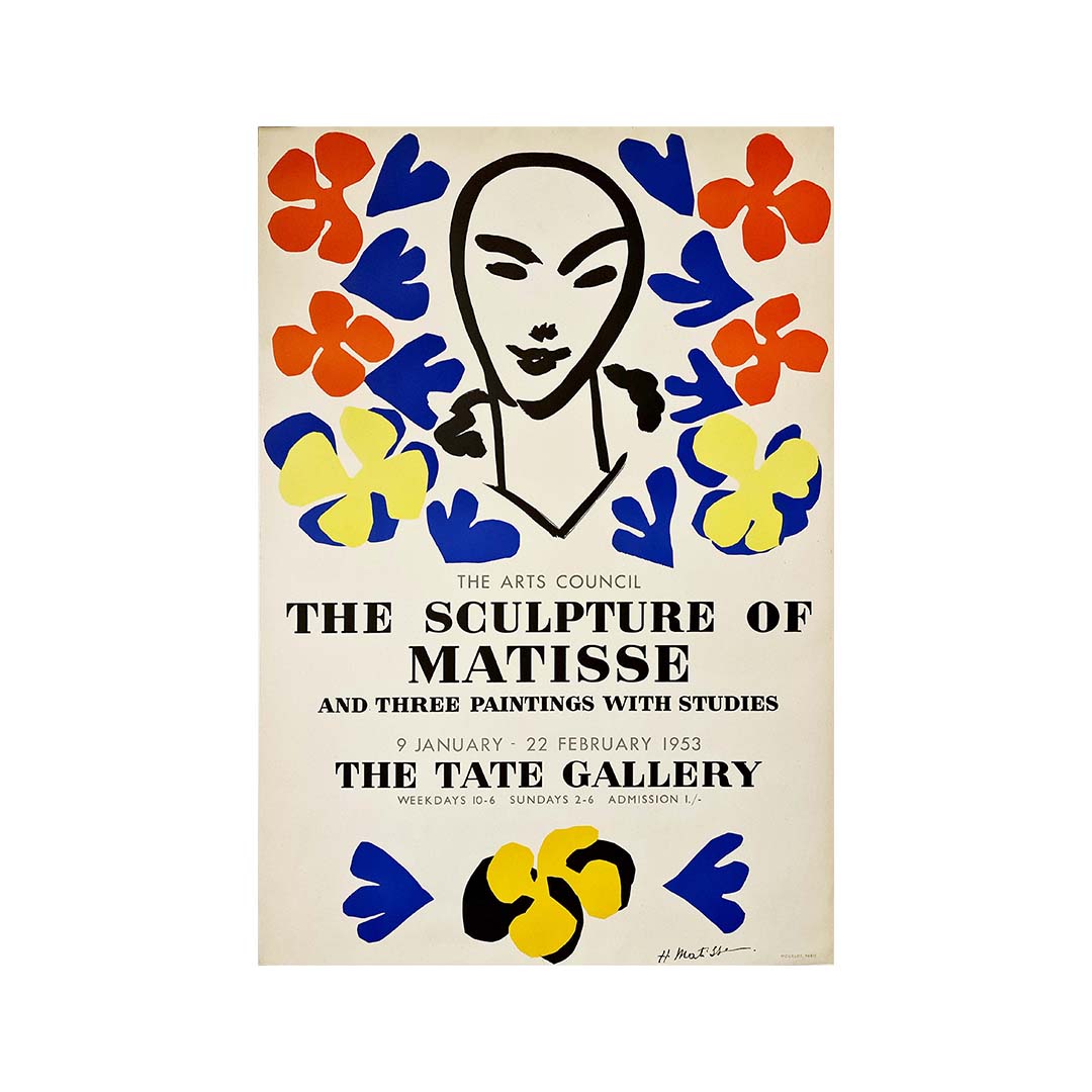 MATISSE litgraphies EAUX FORTESギャラリーポスター MATISSE litgraphies EAUX FORTESギャラリーポスター MATISSE L