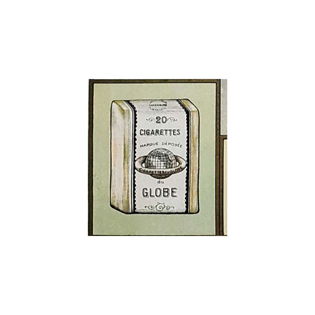 Cigarettes et tabac du Globe Circa 1900 – Galerie 1881
