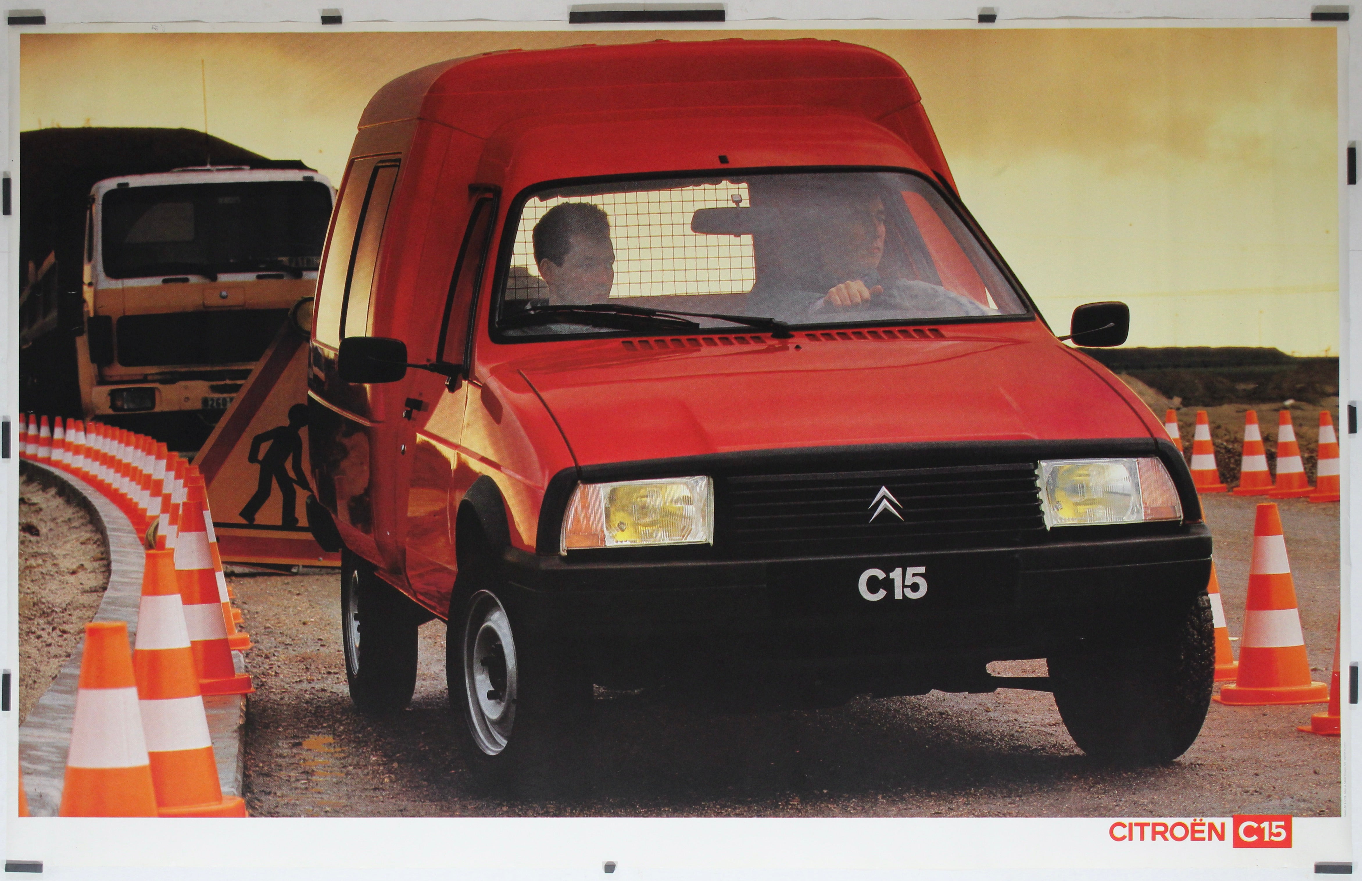 C15 Ricard Citroën C15 Circa 1980, Original poster, Affiche Originale – Galerie 1881